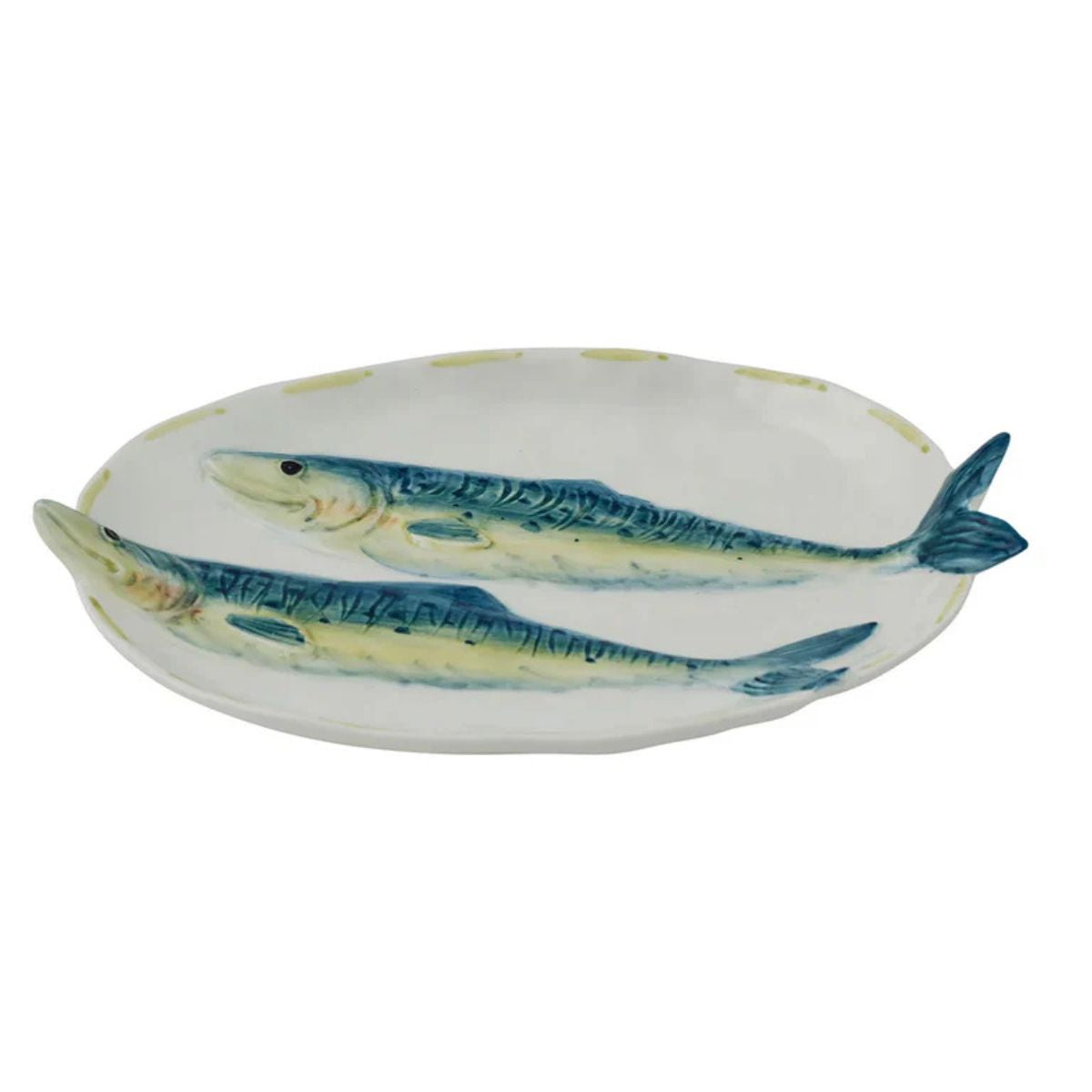 Assemble Azur Oval Ceramic Plate 21cm | Minimax