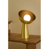 Grand Designs Hugh Table Lamp Gold 25x25x37.5cm