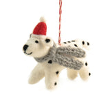 Felt Spot the Dog Christmas Ornament 8x11cm | Minimax