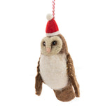 Owen The Barn Owl Felt Ornament