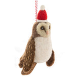 Owen The Barn Owl Felt Ornament