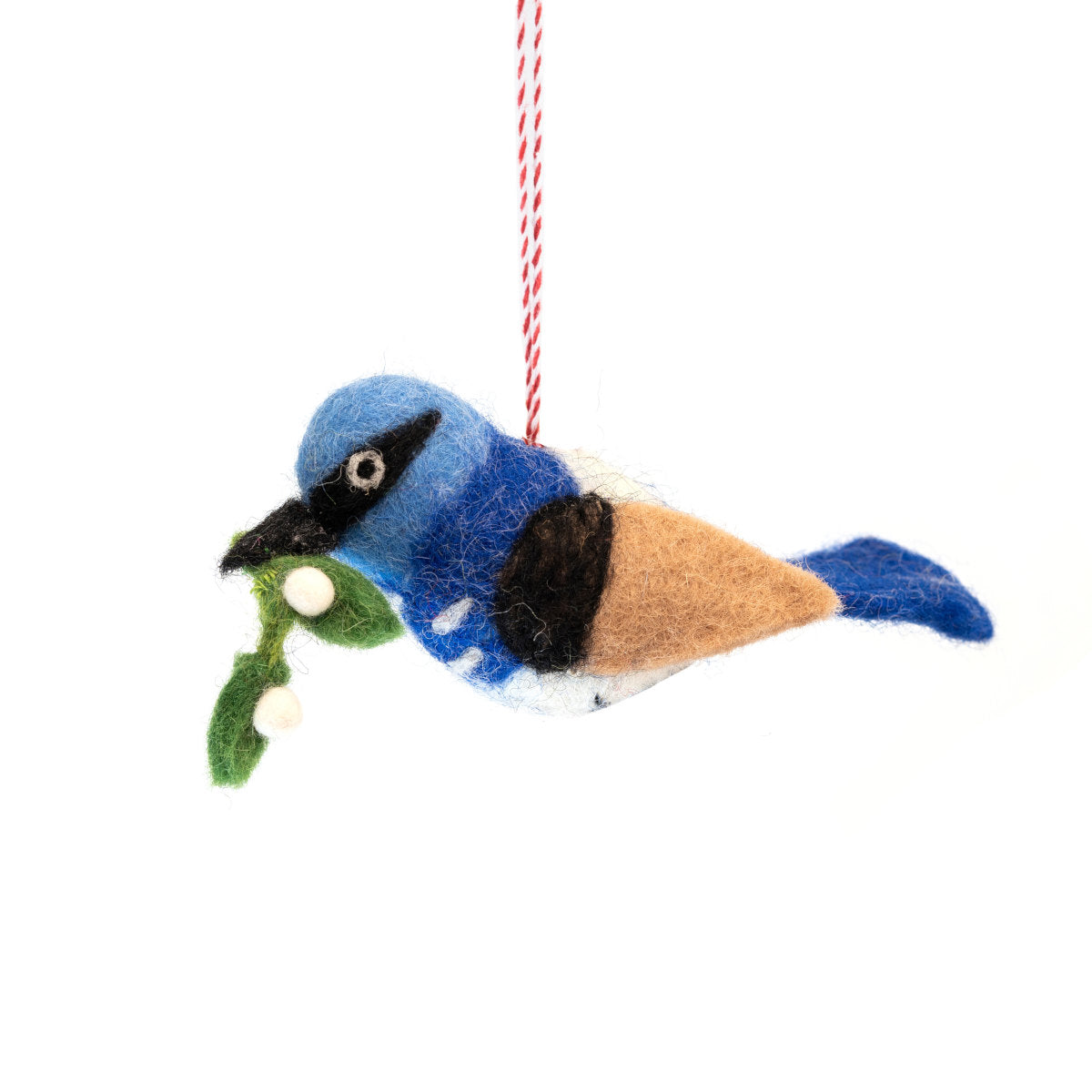 Wilma Blue Wren Felt Decor | Minimax