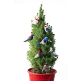 Wilma Blue Wren Felt Decor | Minimax
