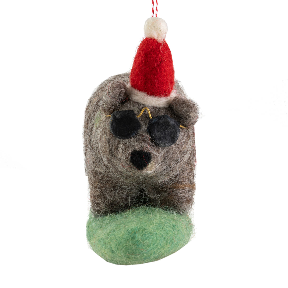 Wombat Surf Felt Decoration