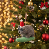 Wombat Surf Felt Decoration