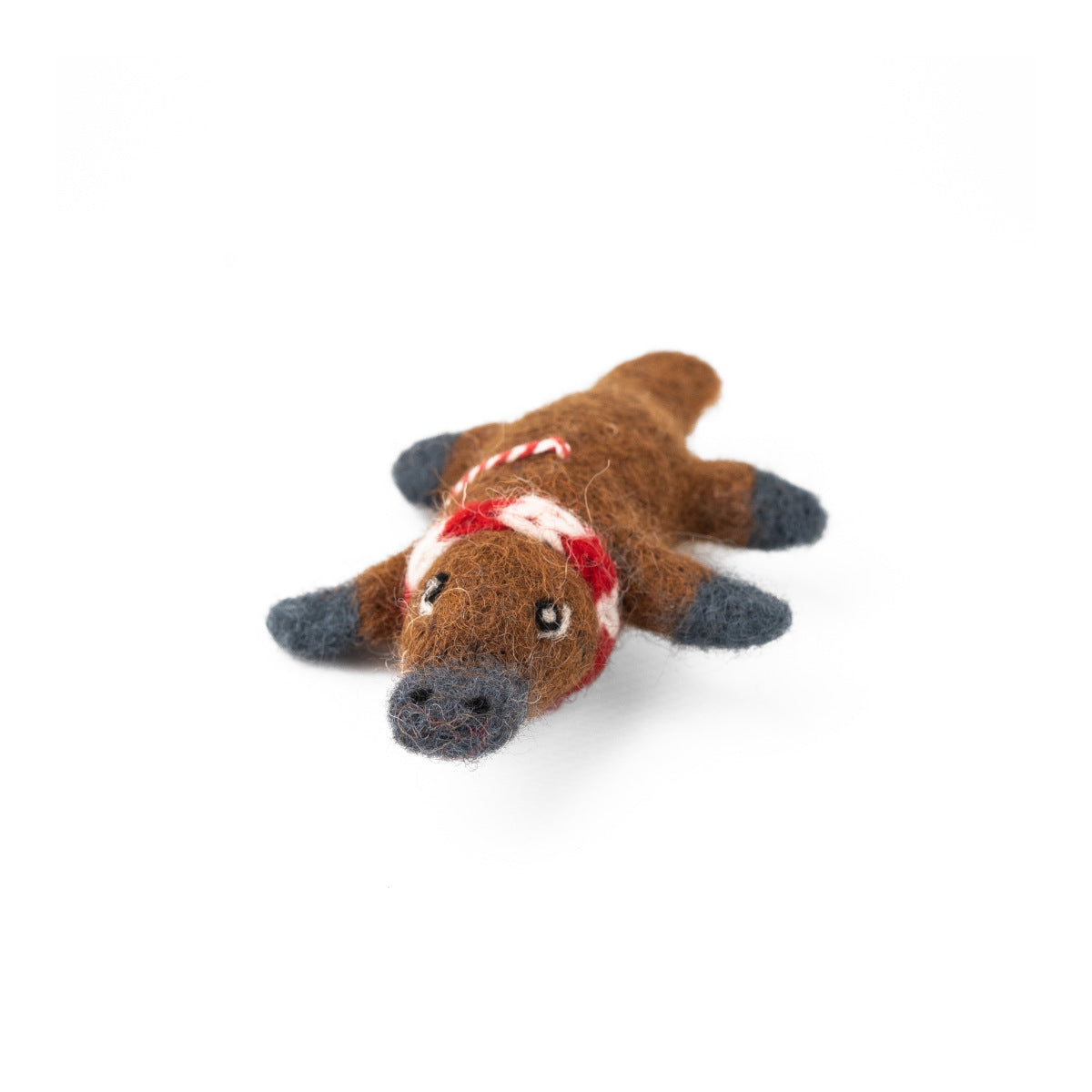 Gifted Hands Felt Pete Platypus Christmas Ornament | Minimax