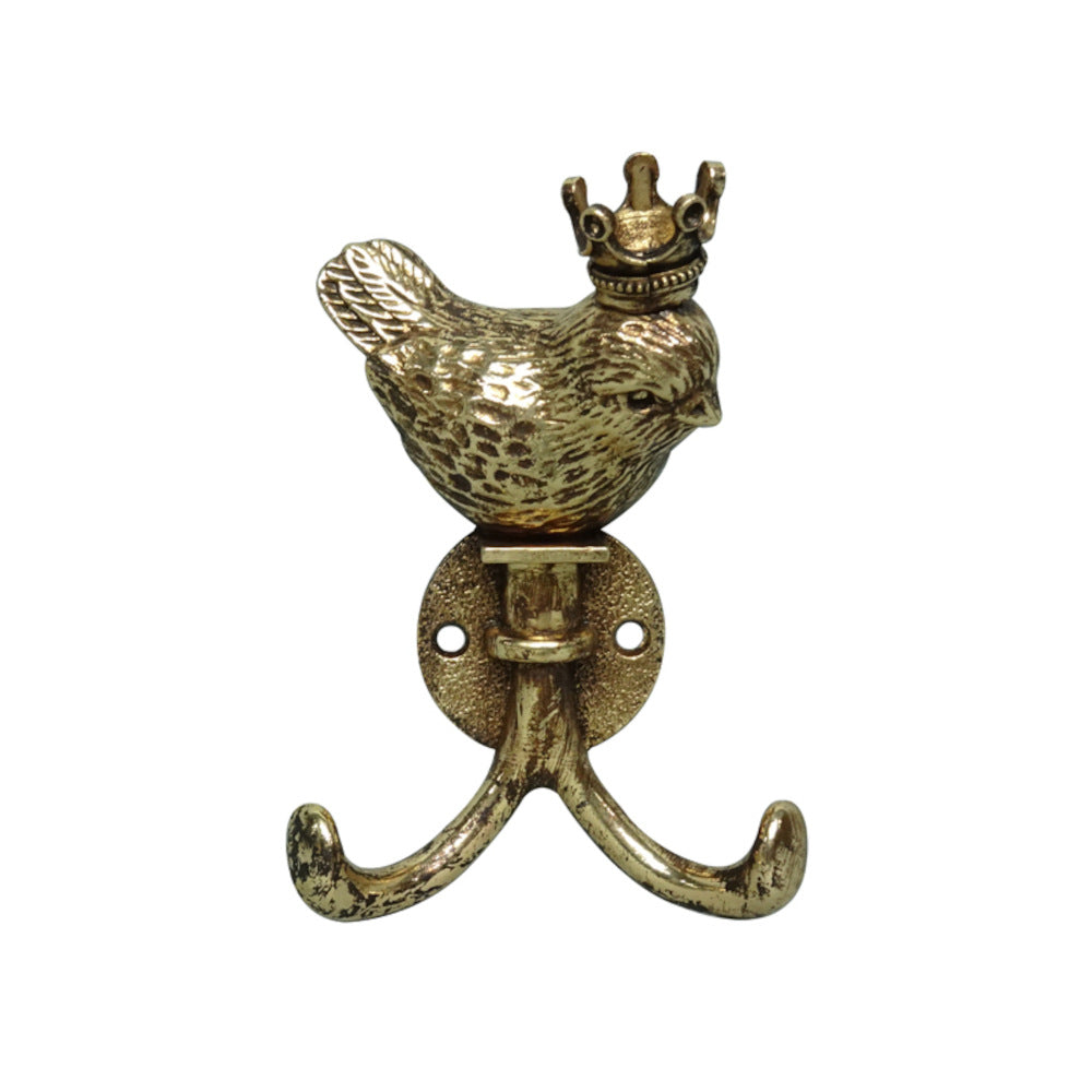 Swing Gifts Scales Pewter Crown Bird Hook Gold | Minimax