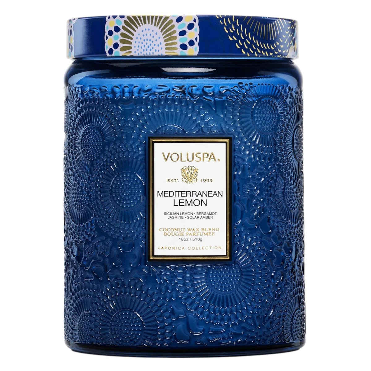 Voluspa Mediterranean Lemon 100 Hour Candle | Minimax