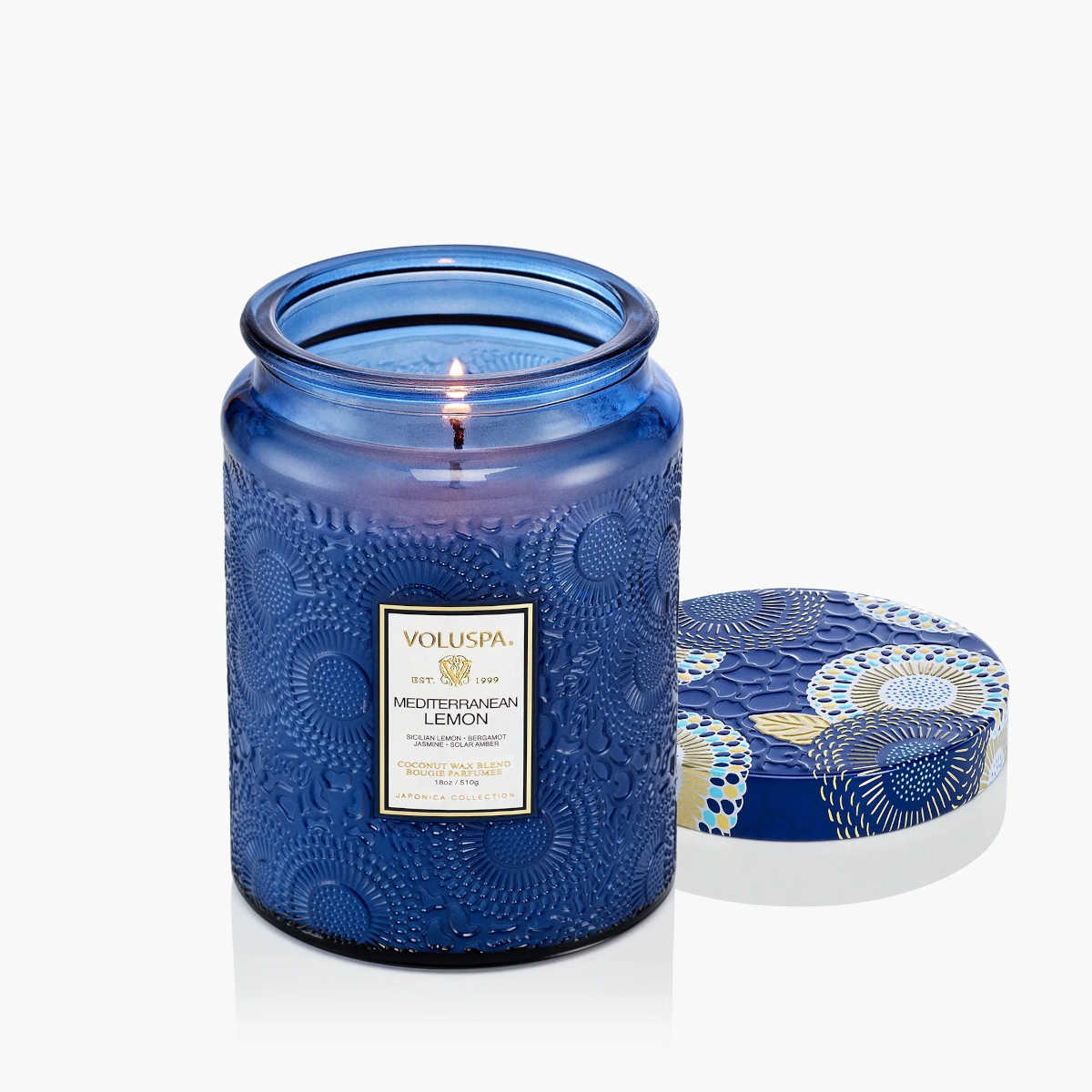 Voluspa Mediterranean Lemon 100 Hour Candle | Minimax