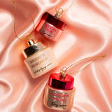 Vondels Glass Filler Syringe Ornament 12cm – quirky cosmetic-inspired Christmas decoration