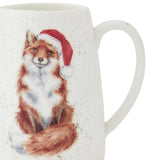 Royal Worcester Wrendale Designs Festive Fox Posy Jug 120ml | Minimax