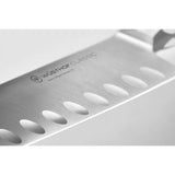 Wusthof Classic White Santoku with Hallow Edge Knife 17cm