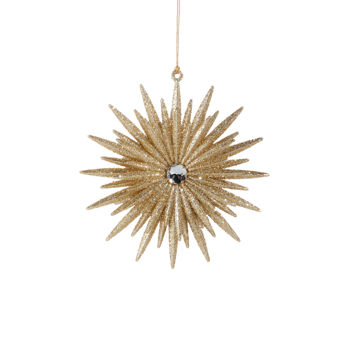 Starburst Decor Champagne 12cm | Minimax