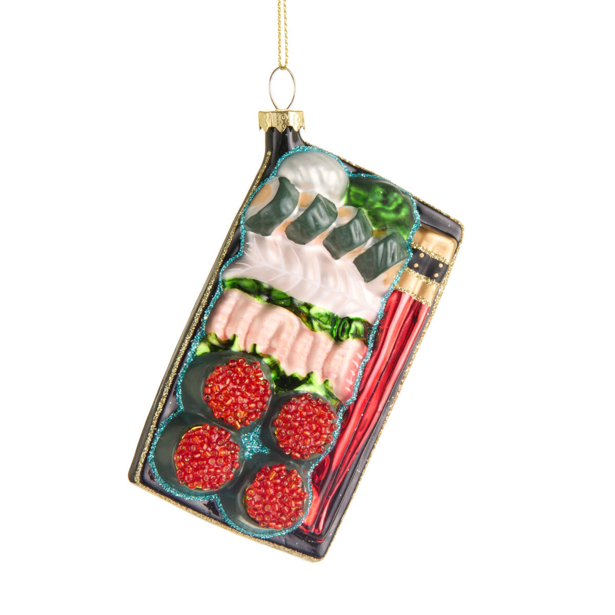 Sushi Bento Box Christmas Decoration 10cm | Minimax