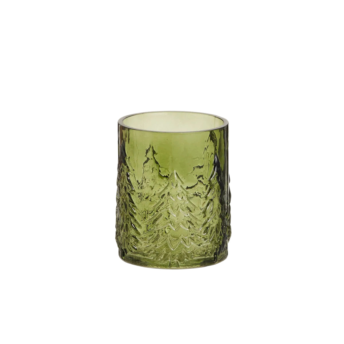 Tree Glass Hurricane Green 12.5cm | Minimax