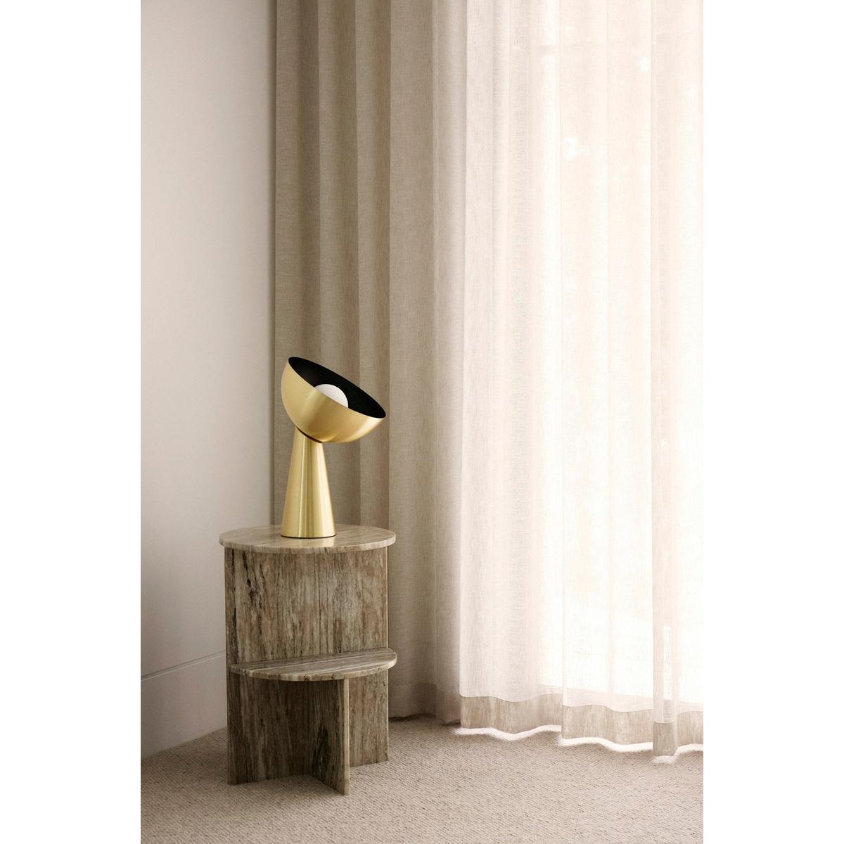 Grand Designs Hugh Table Lamp Gold 25x25x37.5cm