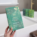 Wild Emery Refreshing Bath Salts Pack of 3 – natural bath salts with essential oils for relaxation and self-care.