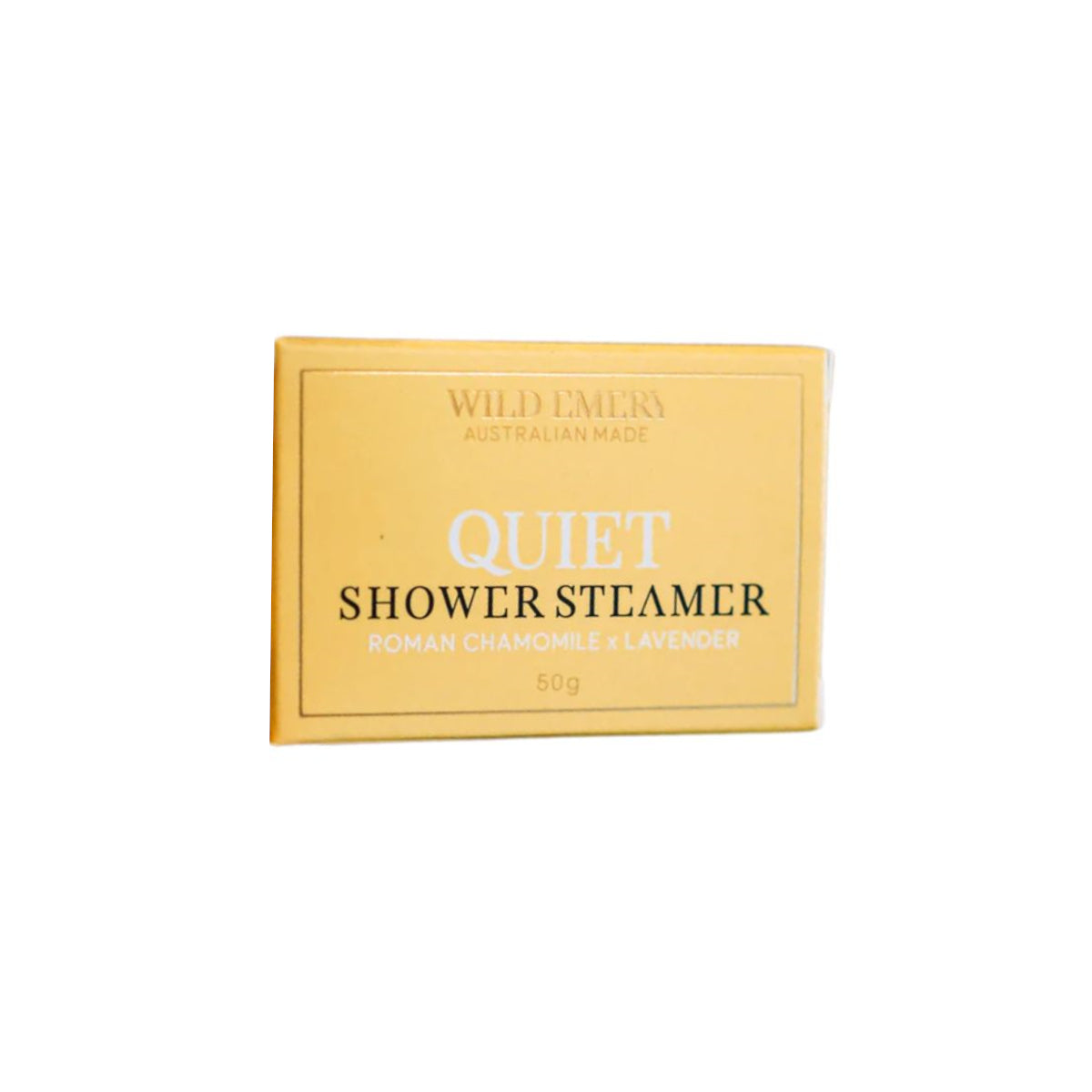 Wild Emery Quiet Shower Steamer 50g | Minimax