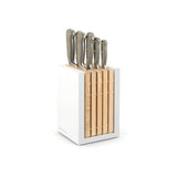 Wusthof Classic Colour Velvet Oyster 8 Piece Knifeblock | Minimax