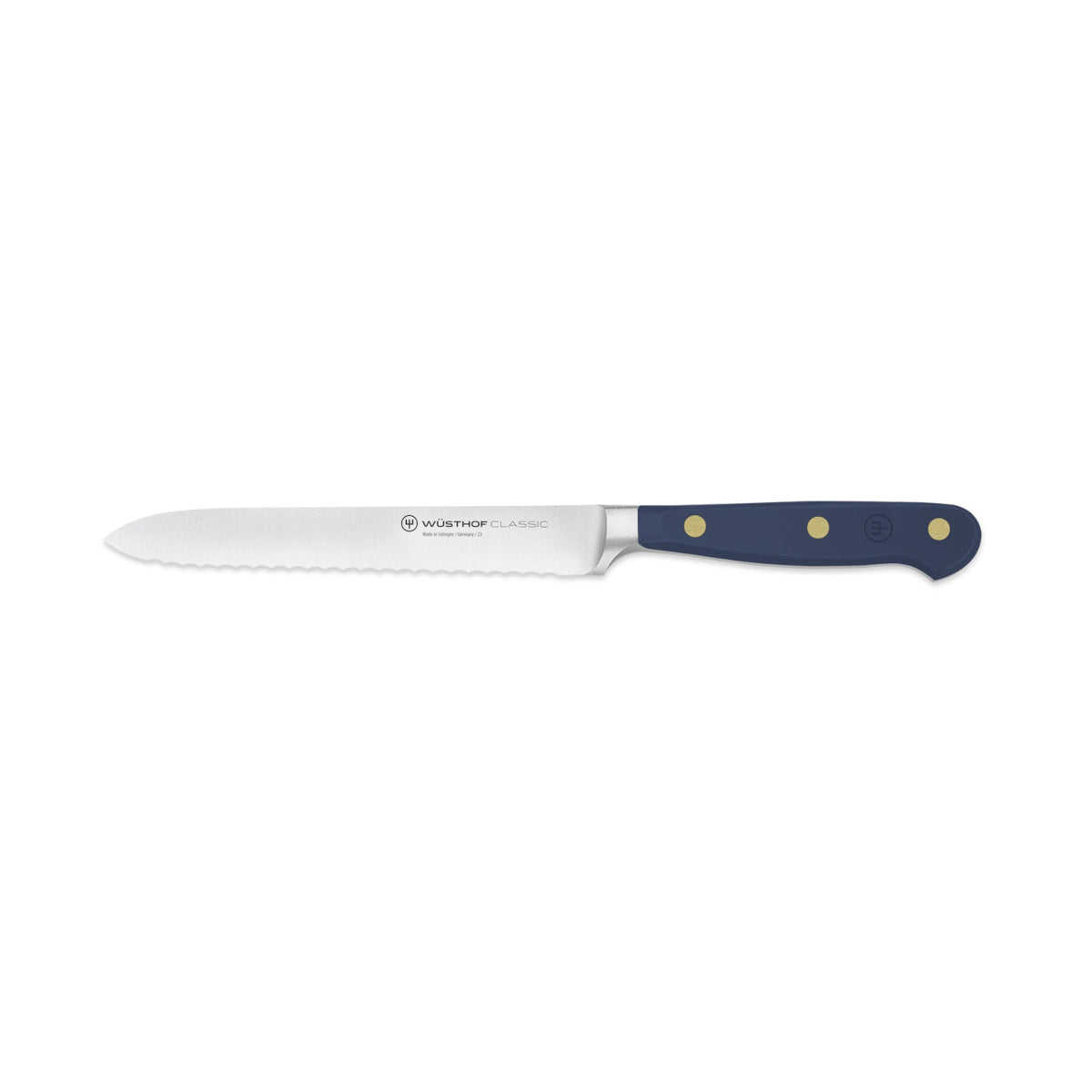 Wusthof Classic Colour Wild Blueberry Serrated Utility Knife 14cm | Minimax