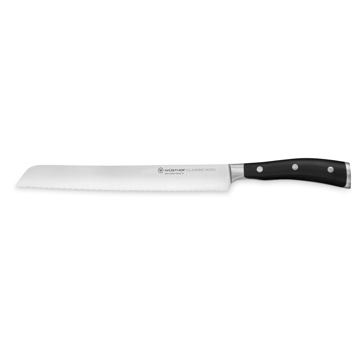 Wusthof Classic Ikon Black 7 Piece Knife Block Set | Minimax