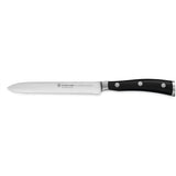 Wusthof Classic Ikon Black 7 Piece Knife Block Set | Minimax