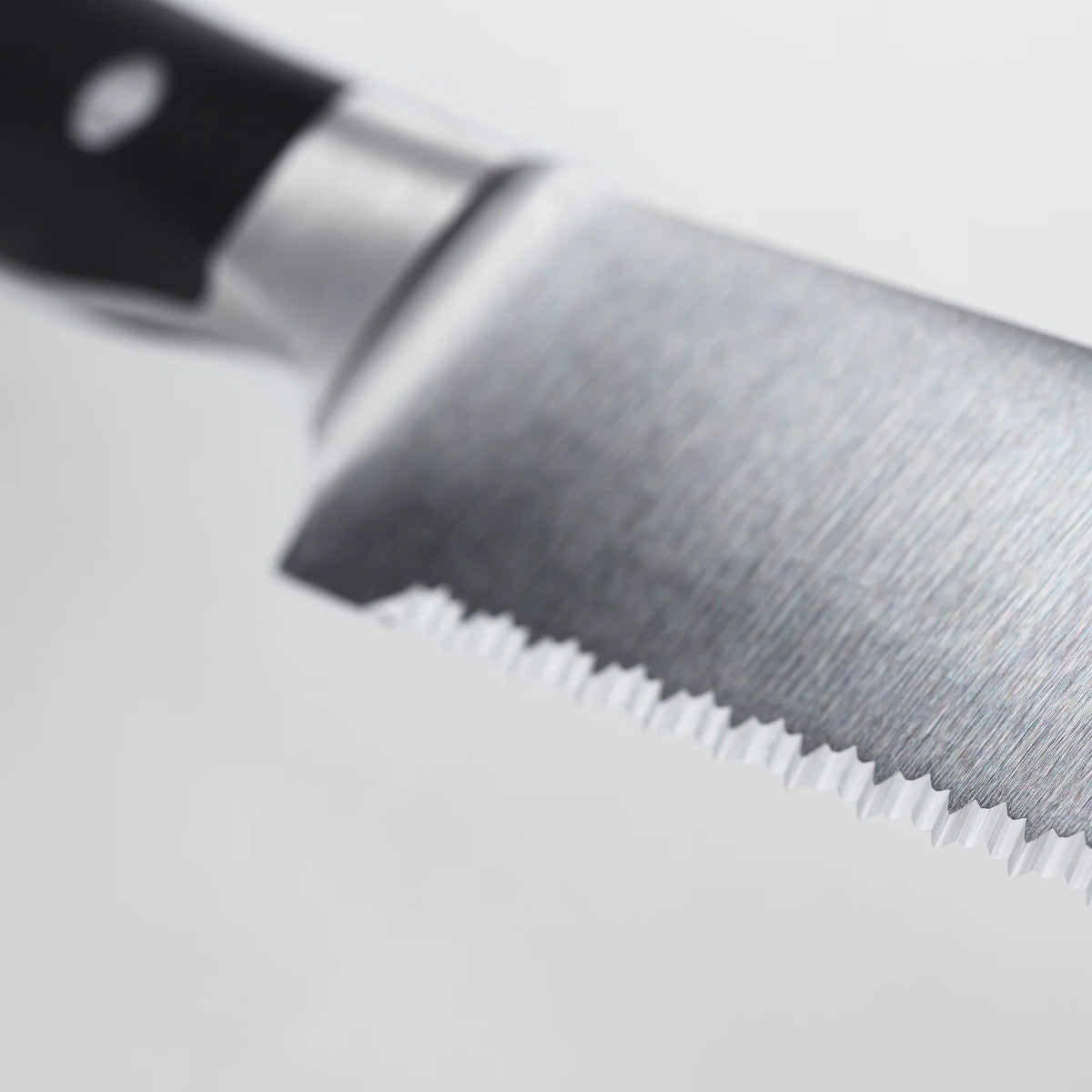 Wusthof Classic Ikon Black 7 Piece Knife Block Set | Minimax