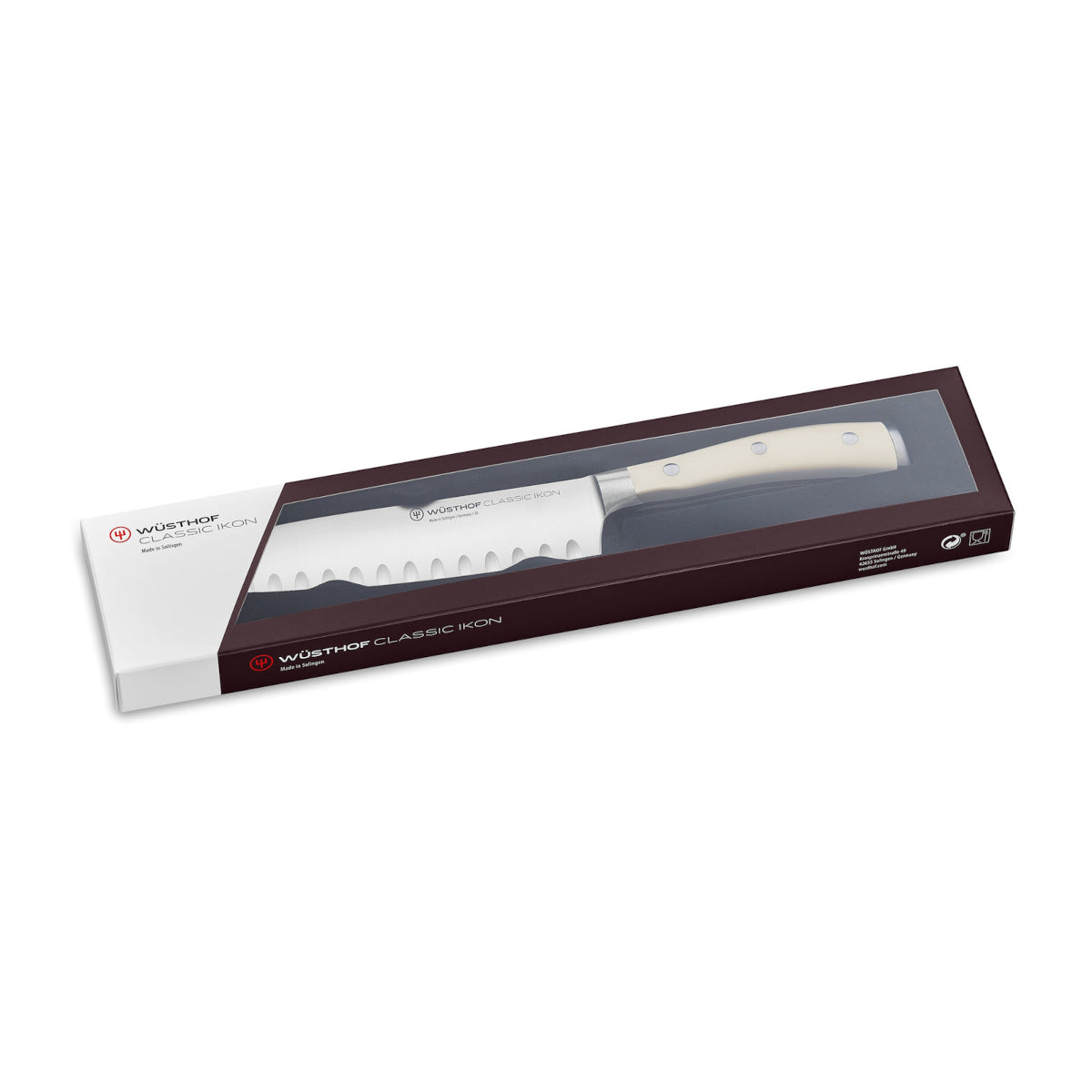Wusthof Classic Ikon Creme Santoku Knife 17cm | Minimax