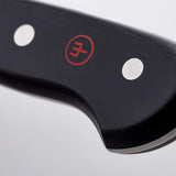 Wusthof Classic 17 cm Santoku knife with precision stainless blade and black triple-riveted handle
