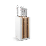 Wusthof Classic White Knife Block Set 6 Piece With Bread Knife | Minimax