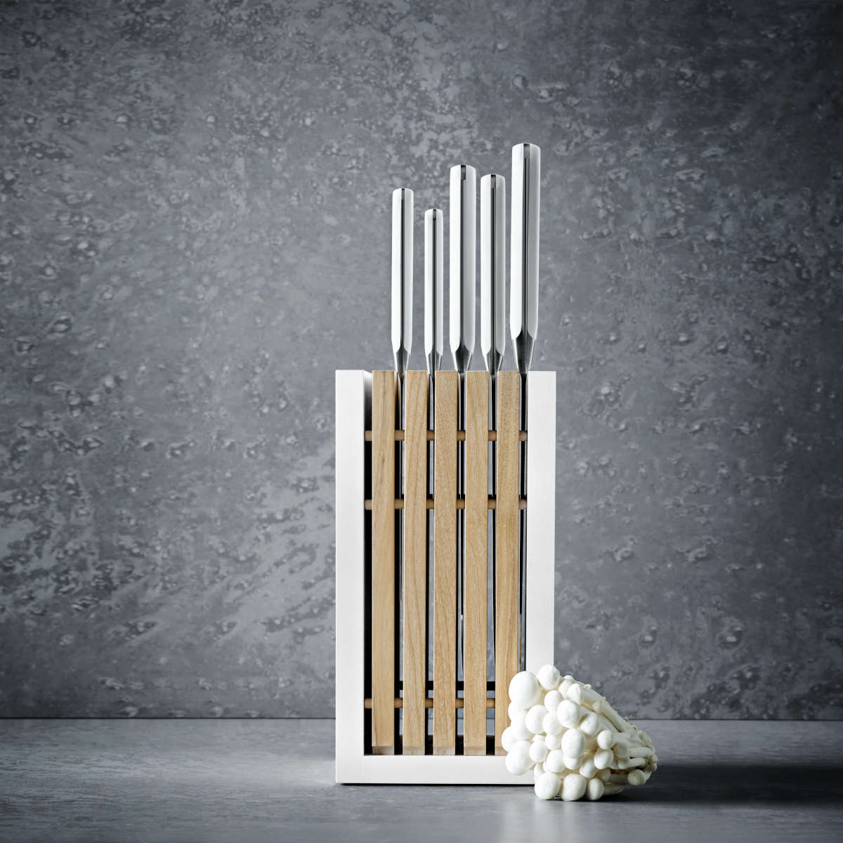 Wusthof Classic White Knife Block Set 6 Piece With Bread Knife | Minimax