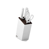Wusthof Classic White Knife Block Set 7 Piece With Santoku | Minimax