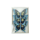 Pure Christmas Fabric Butterfly Peacock (Pack of 3) | Minimax