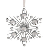 Pure Christmas Jewelled Flake Decoration Silver 11cm | Minimax