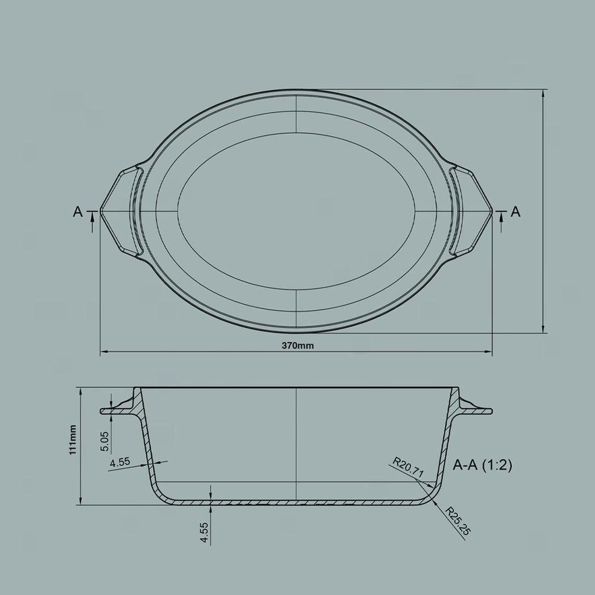 Ironclad Co 4.5L Salt Stone Satin Enamel Old Dutch