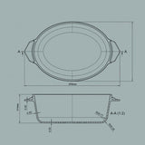 Ironclad Co 4.5L Salt Stone Satin Enamel Old Dutch