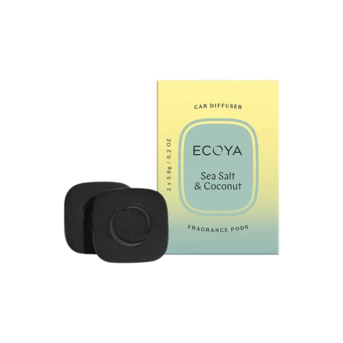Ecoya Sea Salt Coconut Car Diff Refill Pods 300ml
