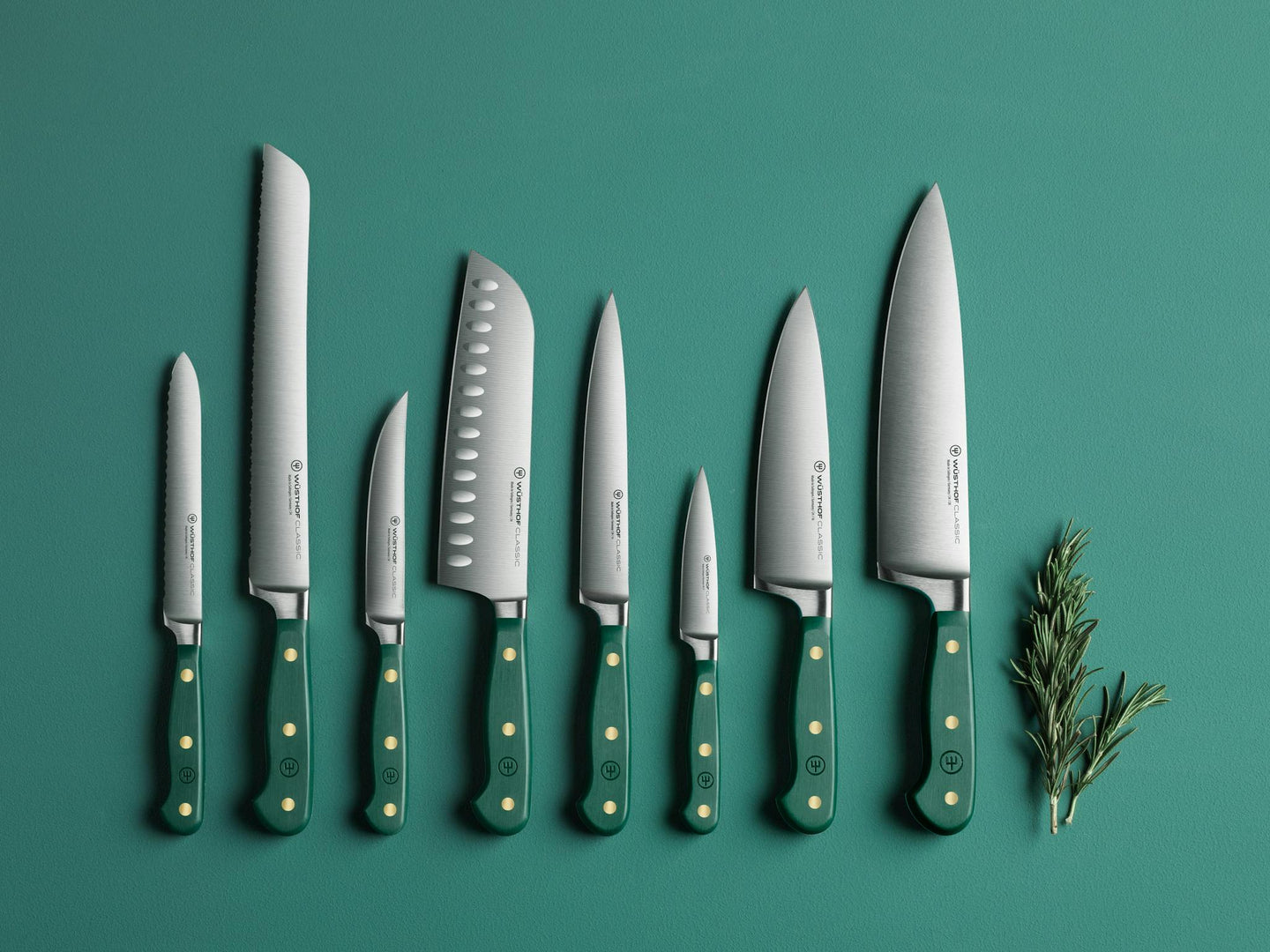 Wusthof Classic Colour Fresh Rosemary Chefs Knife 16cm
