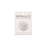 Papyrus Mini Foil Baking Cups Silver Pack of 50
