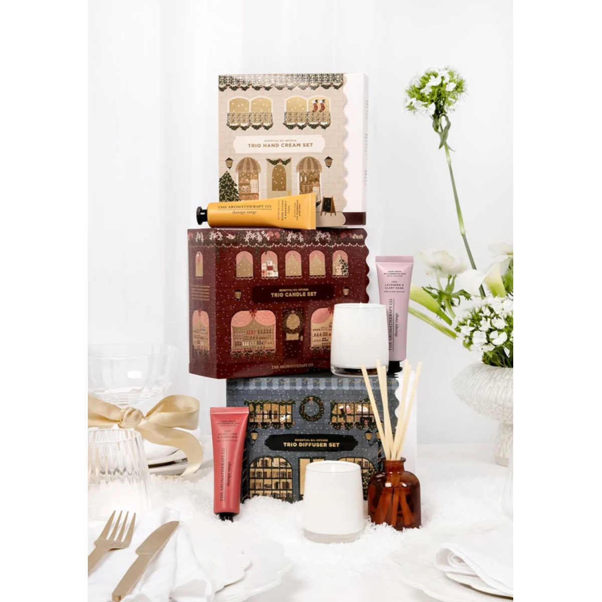 The Aromatherapy Co. Trio Candle Gift Set (3 x 80g) | Minimax