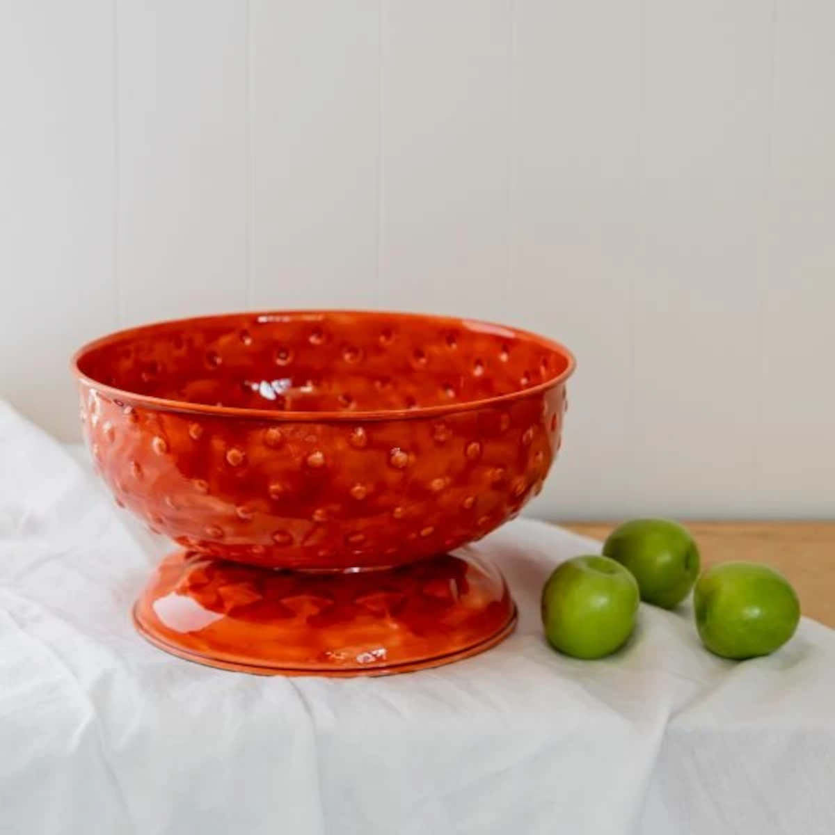 Mediterranean Markets Wash Spot Bowl Large Orange 34x18cm | Minimax