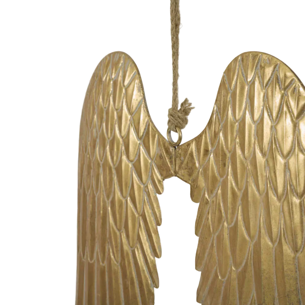 Florabelle Golden Metal Angel Wings 46x57cm | Minimax