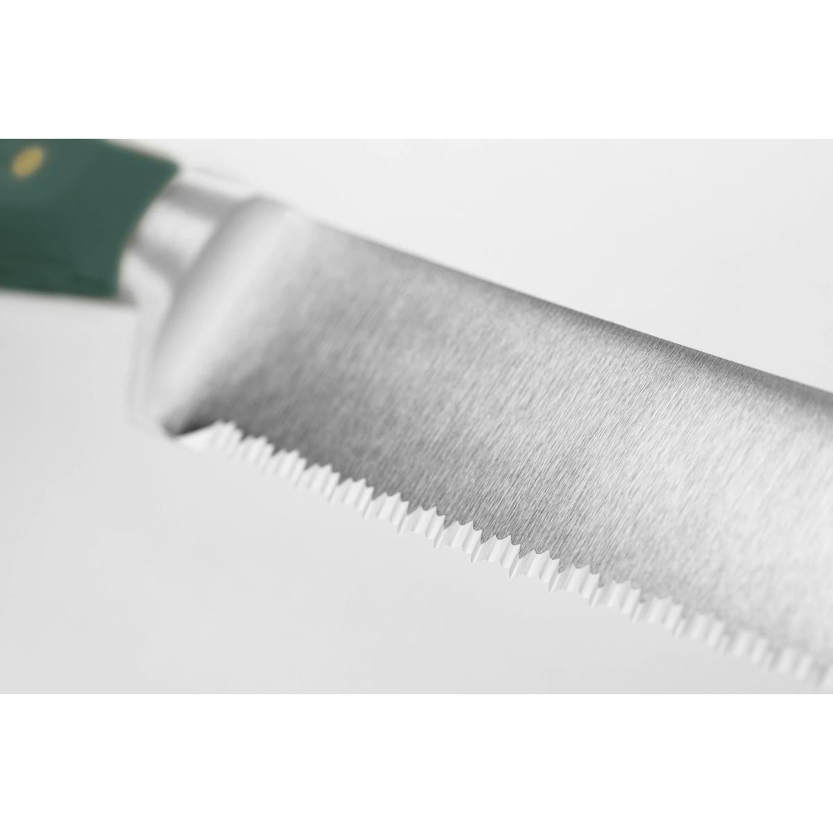 Wusthof Classic Colour Fresh Rosemary Double-Serrated Bread Knife 23cm