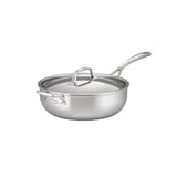 Essteele Eternita Stainless Steel Induction Chef's Pan with Lid 28cm (4.7L)
