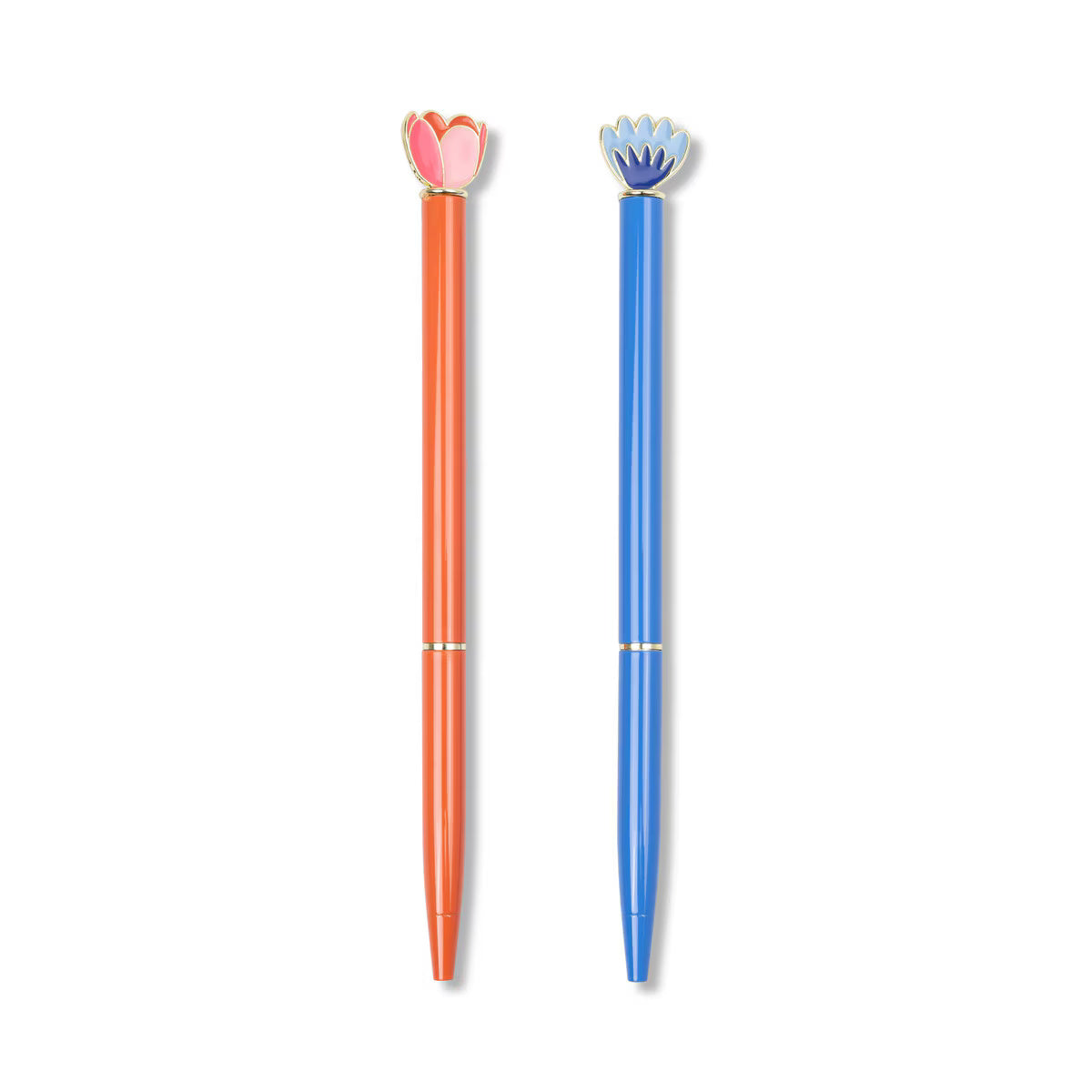 Designworks Ink Metal Ballpoint Icon Pen Floral Set of 2 | Minimax