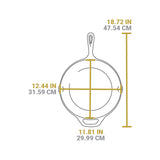 Lodge Chef's Skillet Set 3 Piece | Minimax