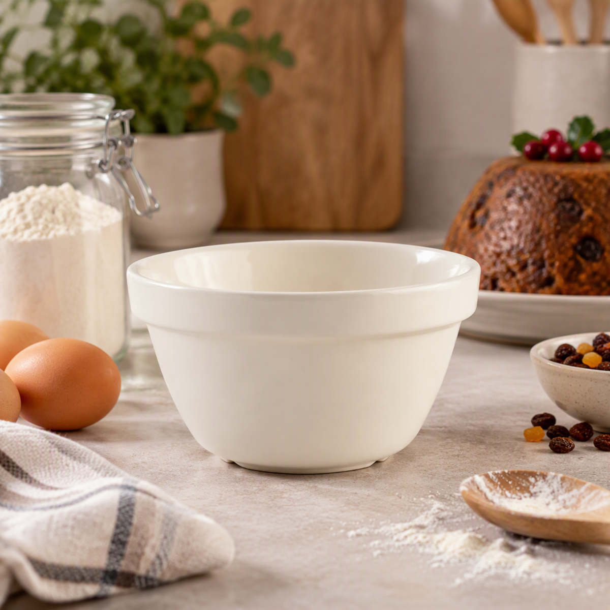 Mason Cash Pudding Basin White 14cm (650ml)