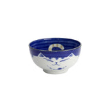 Tokyo Design Studio Kawaii Neko Cat Bowl Blue 16x8.5cm