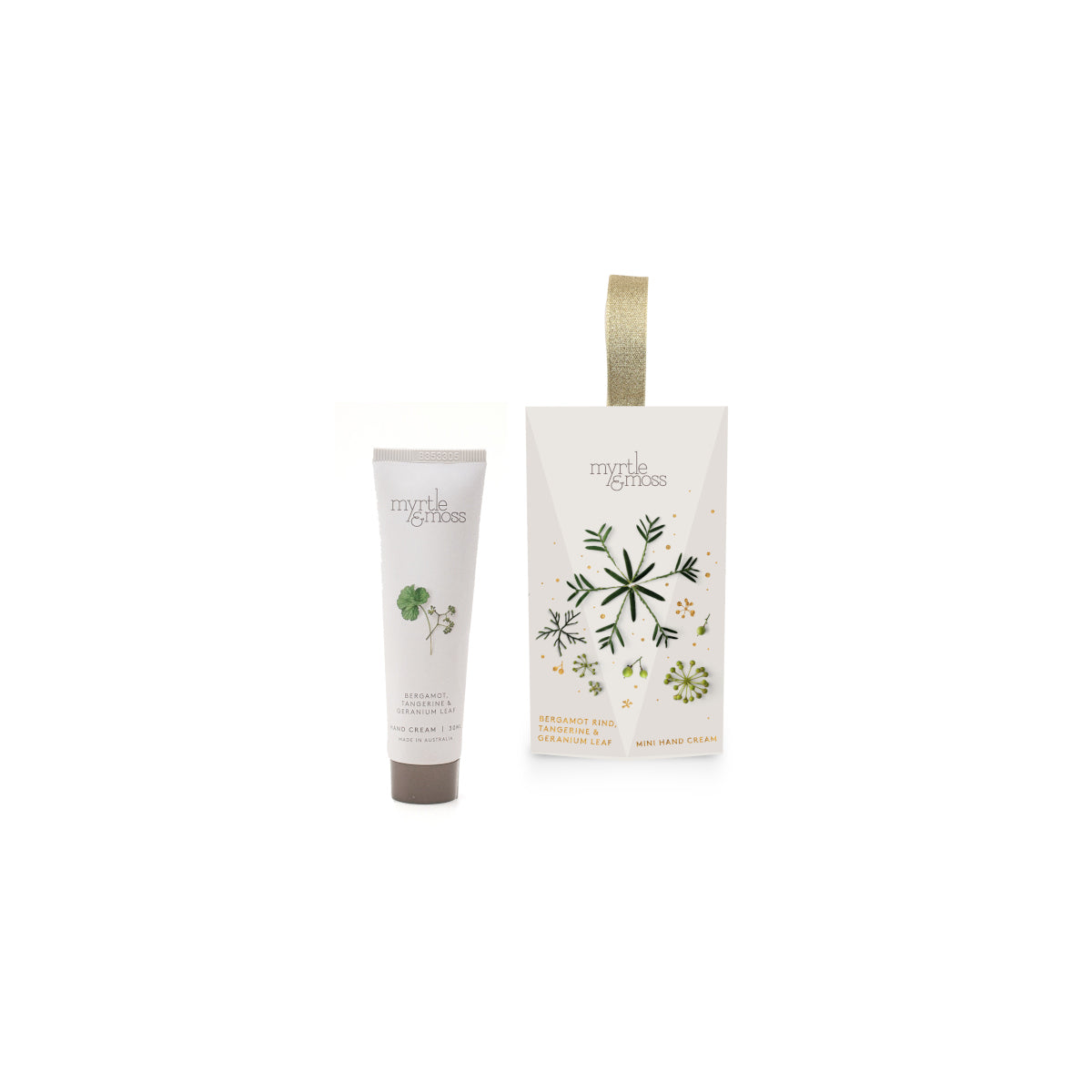 Myrtle and Moss Bergamot Ornament 2026 Hand Cream 30ml