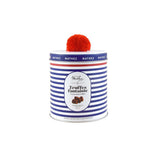 Mathez French Cocoa Truffles Red Pompom Tin Navy 250g